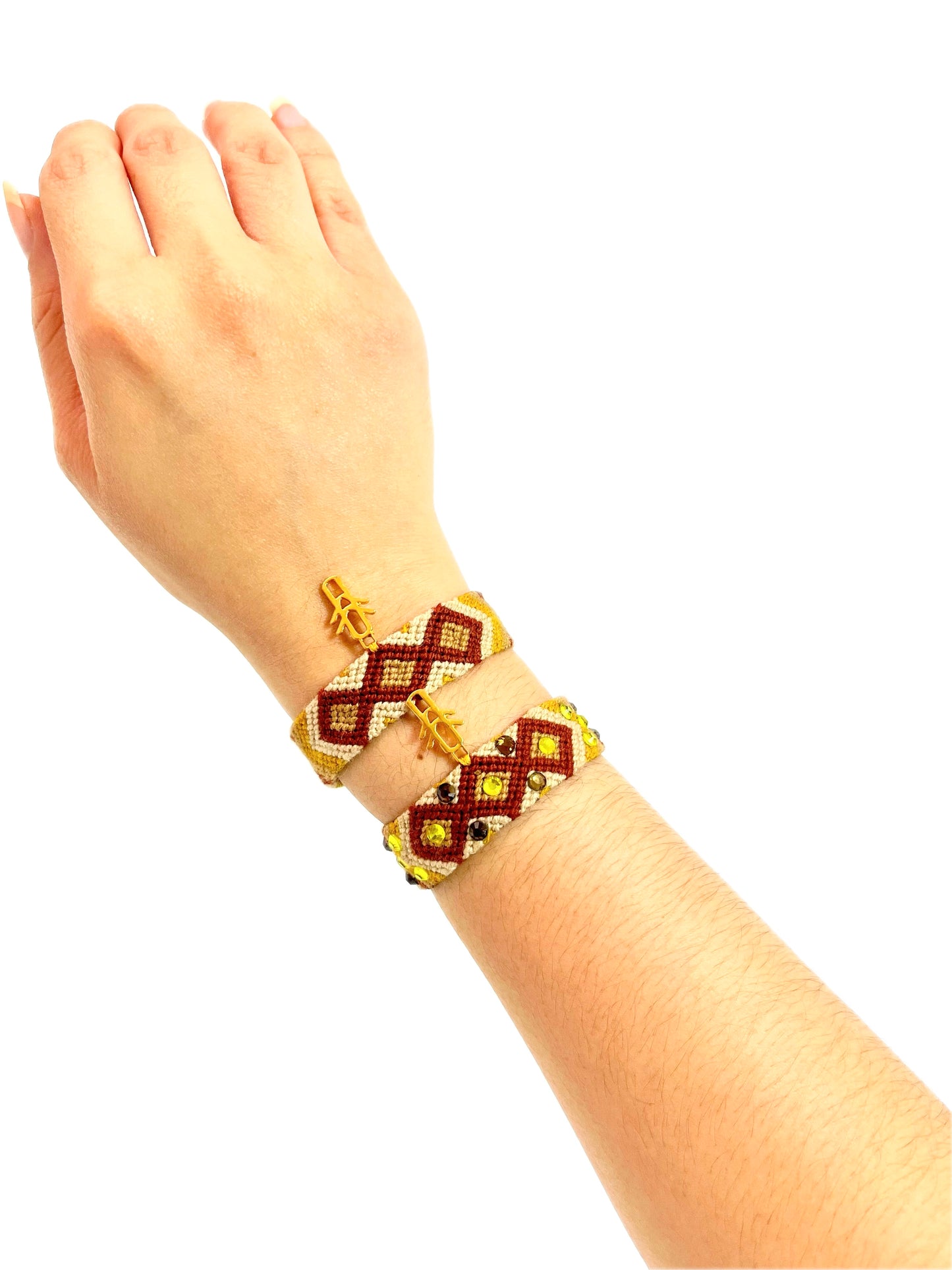 Mustard Duo Bracelets