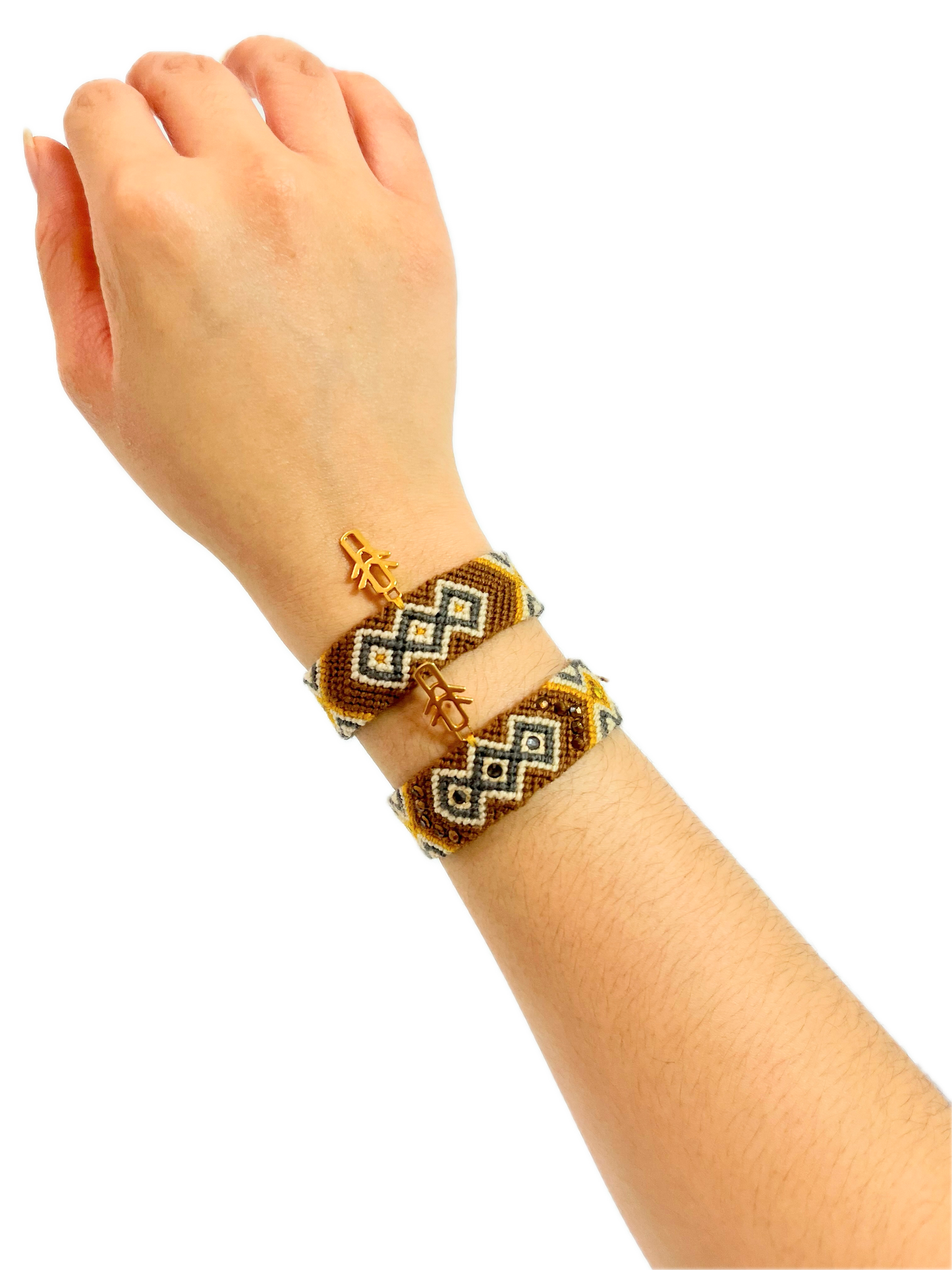 Brown Duo Bracelets