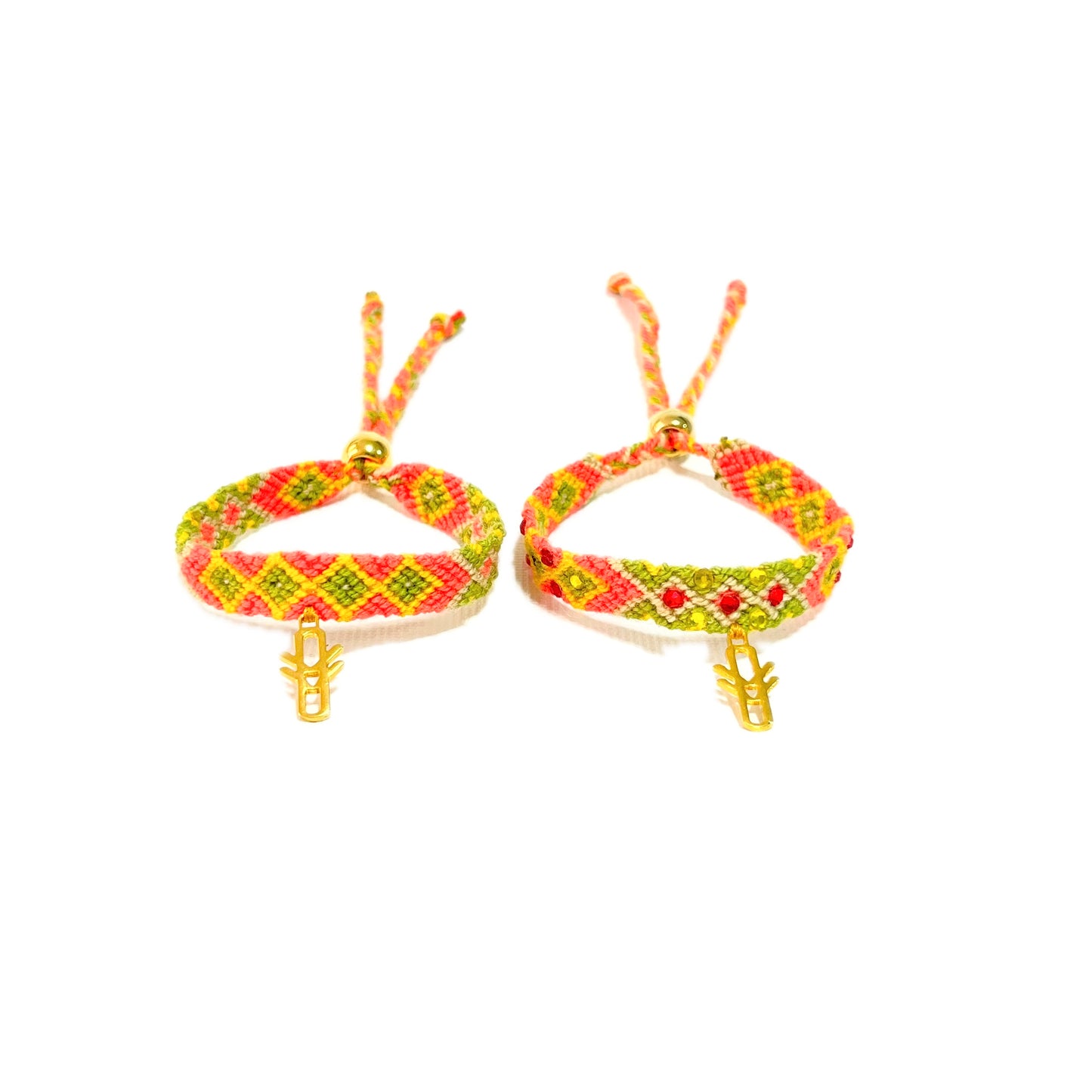 Set Brazaletes - Coral