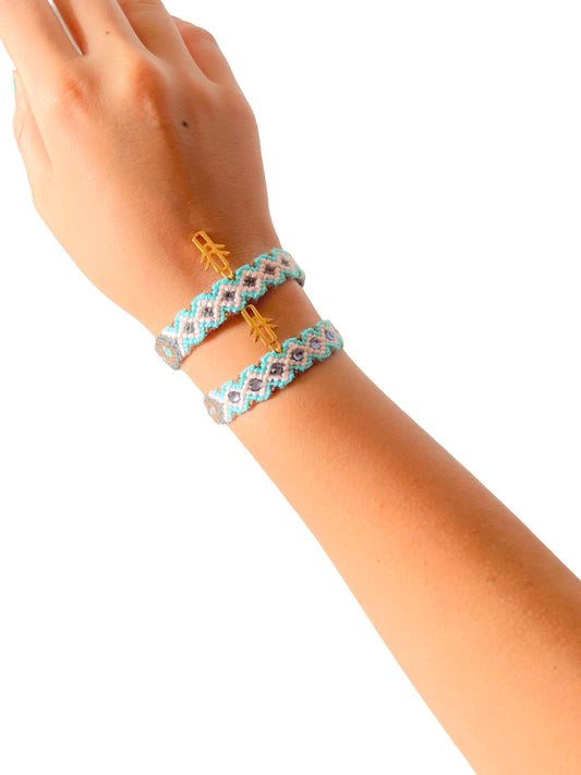 Aqua Duo Bracelets